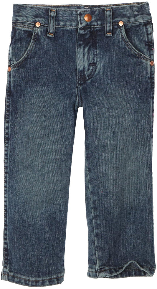 Wrangler Pantalón 13mwz Cowboy Cut Original de Mezclilla para Niño