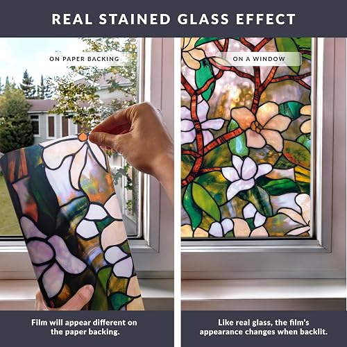 Artscape 01-0113- Magnolia Window Film, 24" x 36"