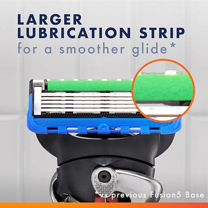 Gillette - Recambios de cuchillas de afeitar Fusion5 para hombre, 10 unidades + recambios de cuchillas Fusion5 Proglide, 2 unidades