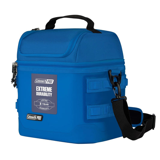 Coleman Hielera Flexible 16 LATAS Color Azul Neptuno Pro Materiales Resistentes para Uso Rudo Alta Retención de Temperatura 2213879