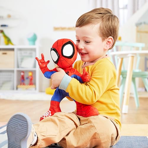 Marvel Hasbro Spidey Peluche Interactivo Baila y Gatea