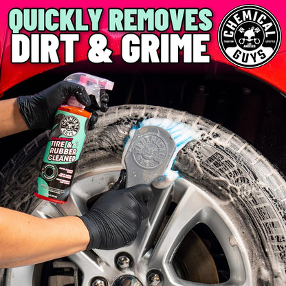 Chemical Guys Limpiador de neumáticos y Caucho Total Extract, Seguro para Automóviles, Camiones, todoterrenos, Motocicletas, vehículos recreativos y más, 473 ml