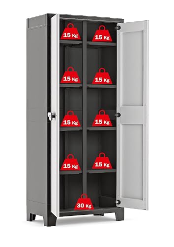 Keter - Titan Multiespacio, gabinete de plastico, resistente