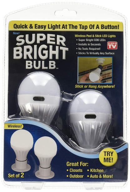 foco LED inalámbrica súper brillante, color blanco