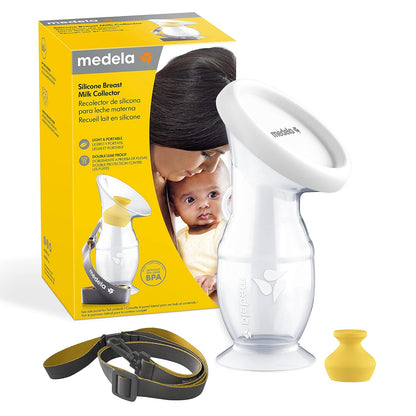 Medela Kit de Lactancia, Extractor Manual Harmony y Recolector de Silicona - Colector de leche materna