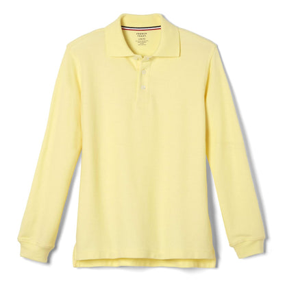 French Toast Camisa Polo Manga Larga para Niño - Yellow - 6-7