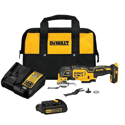 Juego de herramientas oscilantes DEWALT Max XR de 20 V de 3 velocidades (DCS356C1).