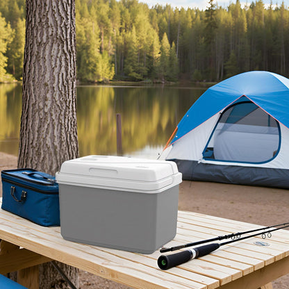 Estra Hielera Rígida 10L Portátil | Trabajo, Deporte y Picnic | 24.7x35.1x25.8 cm (10.5 QT), libre de BPA, hasta 12 latas, manija ergonómica
