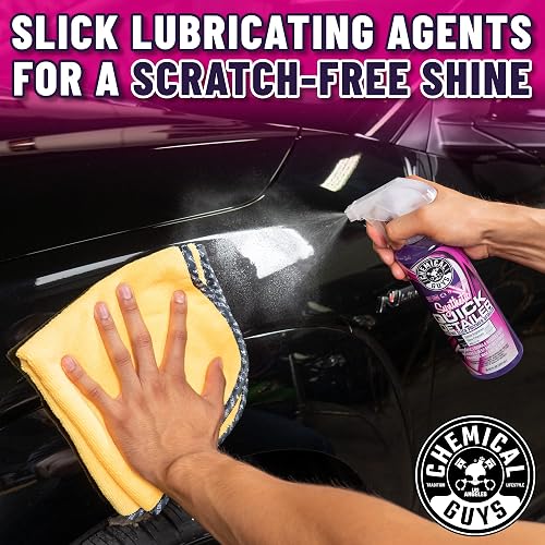 Chemical Guys Detallador Sintético Rápido, Detallador Polímero Extremadamente Resbaladizo, Ideal para Automóviles, Camiones, Todoterrenos, Motocicletas, Autocaravanas y Más, 3,79 L