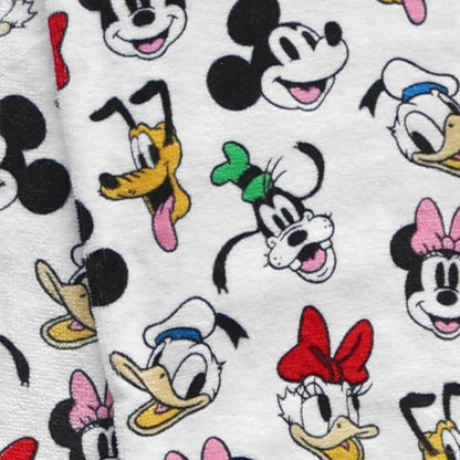 Disney - Juego de 2 toallas de cocina 100% algodón – Toallas de cocina suaves y absorbentes de 16 x 26 pulgadas, diseños de Mickey, Minnie y Stitch – Duraderas, lavables a máquina (Mickey & Friends