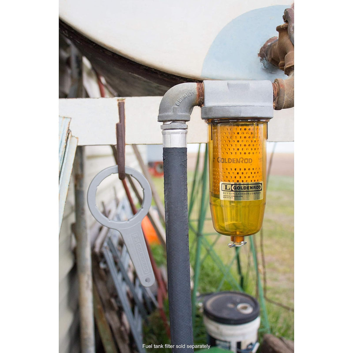 Goldenrod Llave para Filtro de Tanque de Combustible 491