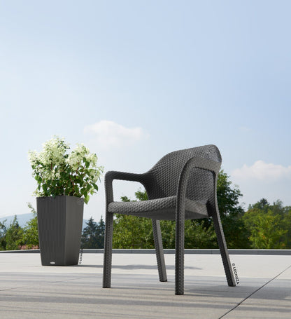 Lechuza Silla, Gris, 57 x 58 x 84 cm