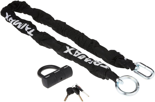 Trimax THEX5060 Juego Combinado - THEX Super Chain 5' x 11mm + MAX60 Disco U-Lock