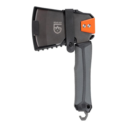 Gear Aid Balta - Hatchet: una Herramienta versátil para Incendios y campamentos con Cubierta de Seguridad, Martillo, Cortador de leña y Extractor de estaca para Tienda