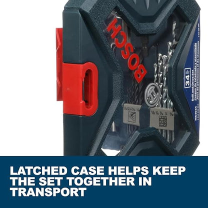 Bosch Set de Puntas y Brocas X-Line 34 pz