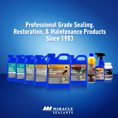 Miracle Sealants aplicador y bandeja para selladores de azulejos, piedra y lechada