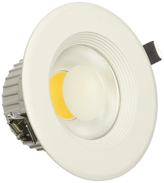 Estevez 19193-0 Empotrados Fijos Eco-Led Downlight Led Redondo 5-Pg 8W, (Driver Integrado), Color Blanco