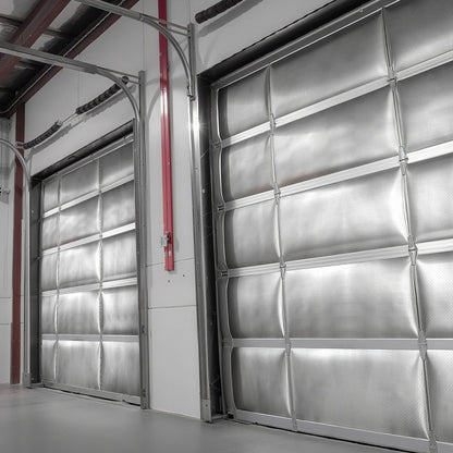 VEVOR Rollo de Aislamiento Reflectante Doble, Perforado y Transpirable, 38,1 x 1,22 m x 0,15 mm, Lámina de Aluminio de Doble Cara, Reflectividad ≥ 95%, para Ventanas y Techos de Autocaravanas