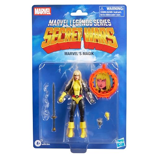 Marvel Legends Secret Wars Magik Figura Retro Coleccionable 15 cm