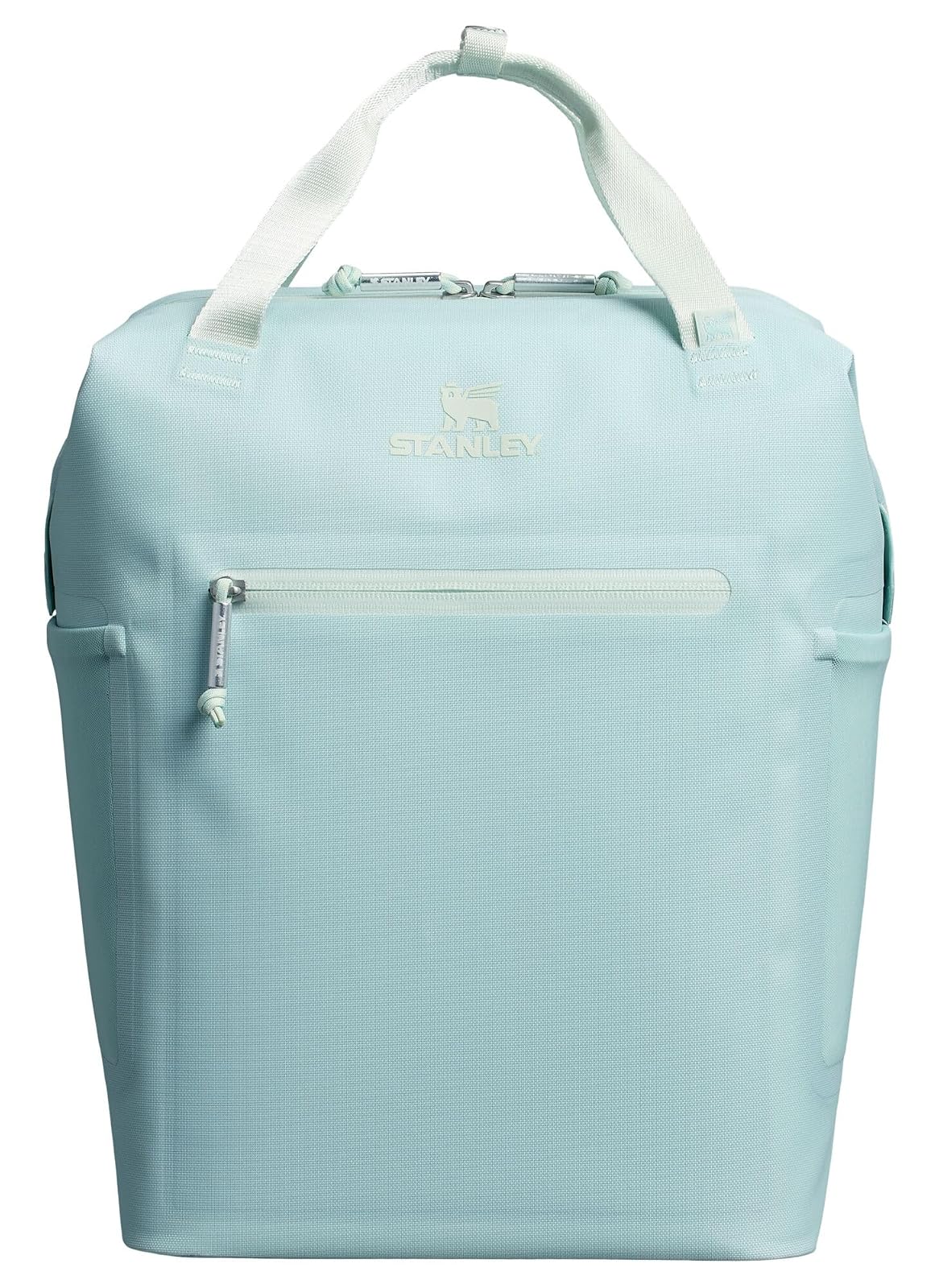 Stanley All Day Madeleine - Mochila Suave enfriadora de 20 latas con asa y Correas para el Hombro, Bolsa de Viaje aislada con Cierre sin BPA - Verde mar - Mini