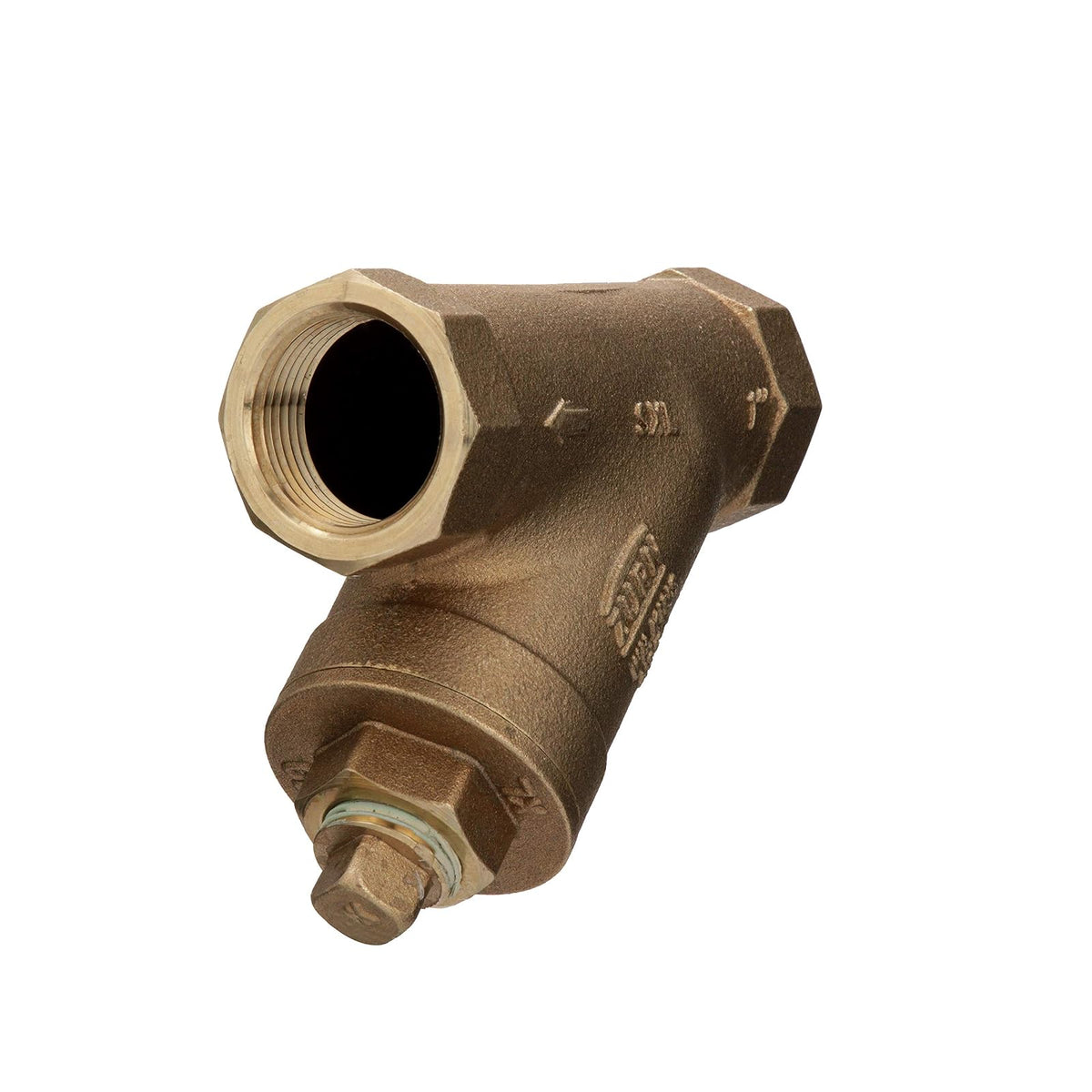 Zurn Wilkins 1-SXL - Colador tipo Wye de bronce fundido de 1 pulgada