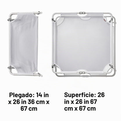 OXO 1327780 Secador para Ropa Plegable, Blanco, 66 x 36 cm | OXO Good Grips - Estante de secado plano para suéteres