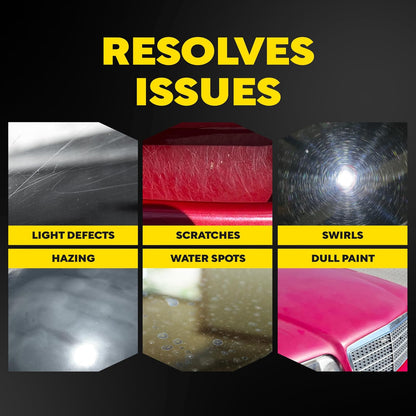 Meguiar's Almohadillas de Espuma para Pulir 6 in, Paquete de 2 M6PFP2 | Almohadilla de espuma profesional para pulir, utilizar con esmaltes para quitar arañazos y remolinos ligeros o utilizar con