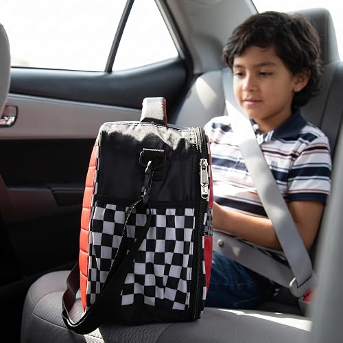 Ruz Lonchera Infantil y Preescolar | Cars | 100% Poliéster Capacidad 3 Litros | Bolso Térmico Escolar para Niños con Asa y Cierre de Cremallera | Recomendado desde 3 años