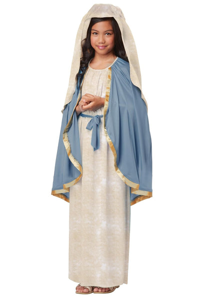 Disfraces de California la Virgen María Niño Disfraz, Un Solo Color, XL