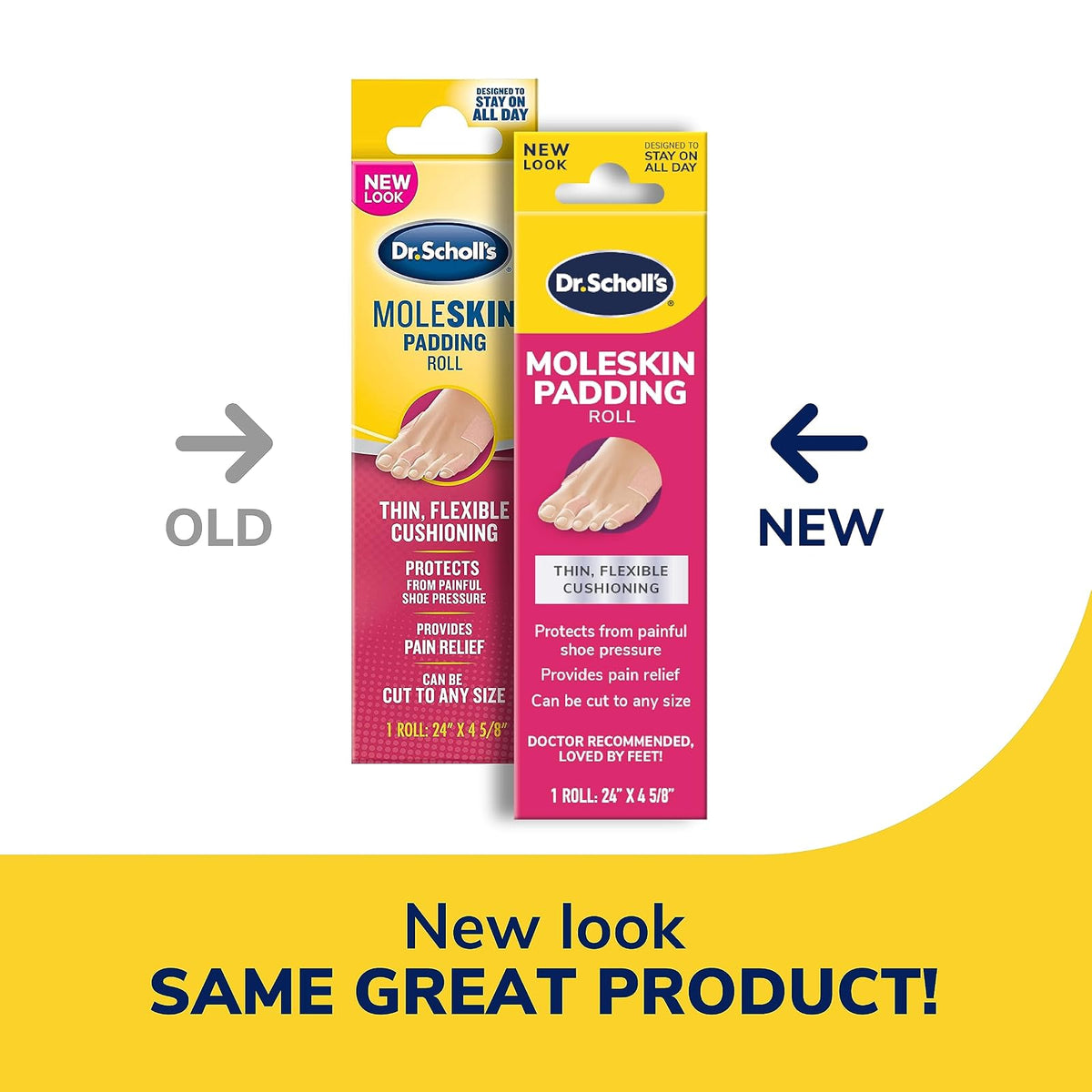Dr. Scholl's Moleskin Roll