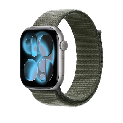 Apple Watch Band - Correa Loop Deportiva - 46 mm - Bosque - Unitalla (para Casi Cualquier muñeca)