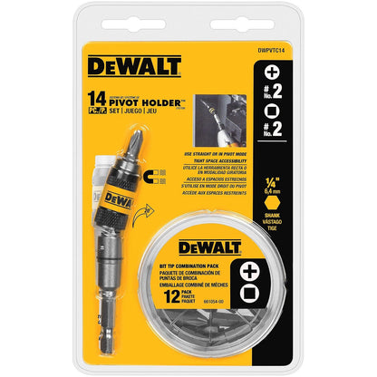 Dewalt Pivot Holder Set Dwpvtc14 Hex Steel