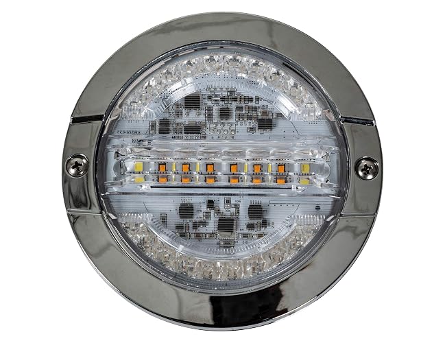 Buyers Products Luces LED Combinadas de 10 cm, Parada, Giro, Cola y Estroboscópica