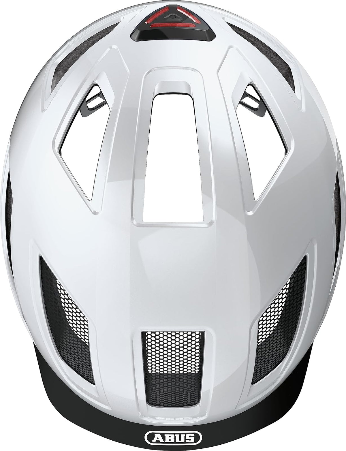 ABUS Stadthelm Hyban 2.0 Ace - Fahrradhelm mit Visier, Licht und ABS-Hartschale - für Damen und Herren