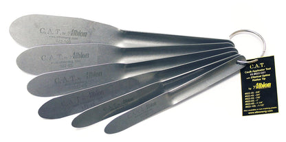Albion Engineering 922-G01 C.A.T. - Juego de espátulas (6 unidades, acero inoxidable)