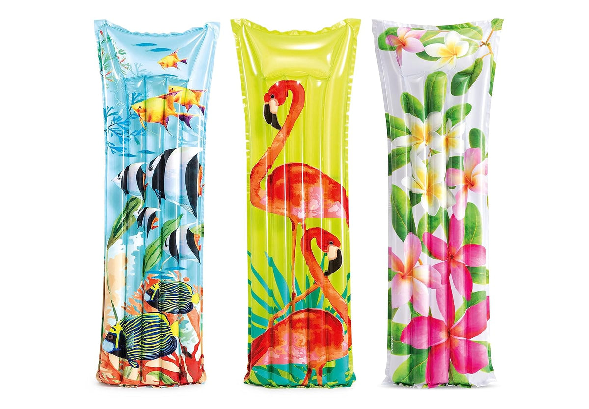 Intex Tapete Inflable de Moda, 72 x 27 Pulgadas, 1 Paquete (los Colores Pueden Variar)