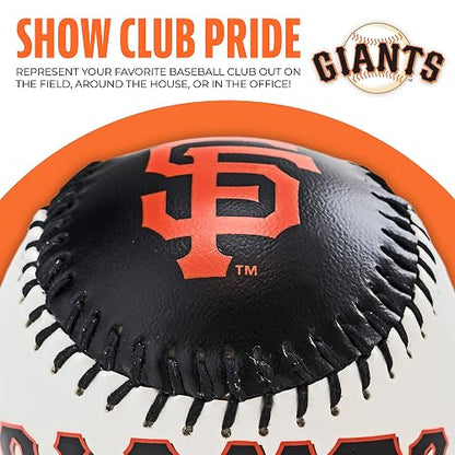 Franklin Sports MLB Team Baseball – MLB Team Logo Soft Baseball – Juguete de béisbol para niños – Gran decoración para escritorios y Oficina