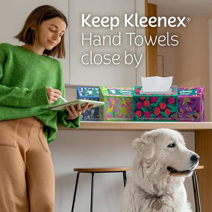 Kleenex Toallas para mano, 60 unidades, paquete de 6