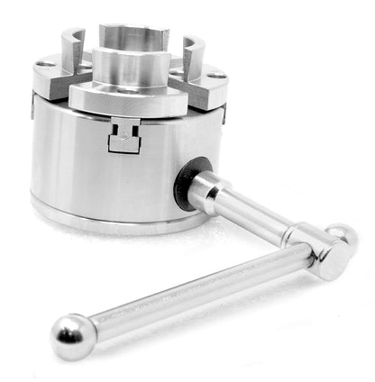 WEN LA4275 Juego de mandril de torno con llave autocentrante de 2.75 pulgadas con rosca de 8 TPI de 2.75 pulgadas