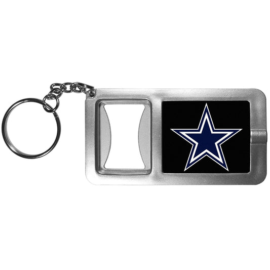 Siskiyou Sports Llavero de linterna con abrebotellas Philadelphia Eagles - Llavero con linterna y abrebotellas para Unisex adulto