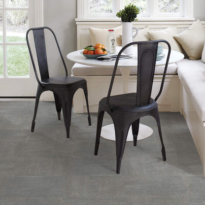 FloorPops - Azulejos de piso de Tundra gris para despegar y pegar, FP3326