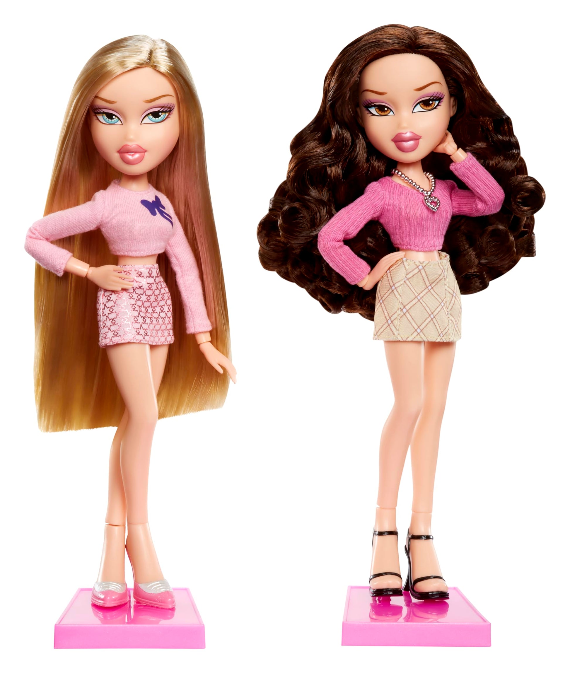 Bratz, Mean Girls Muñecas Karen y Gretchen, Muñecas para Niñas, Incluye 4 Atuendos y Accesorios, 4 Años en Adelante