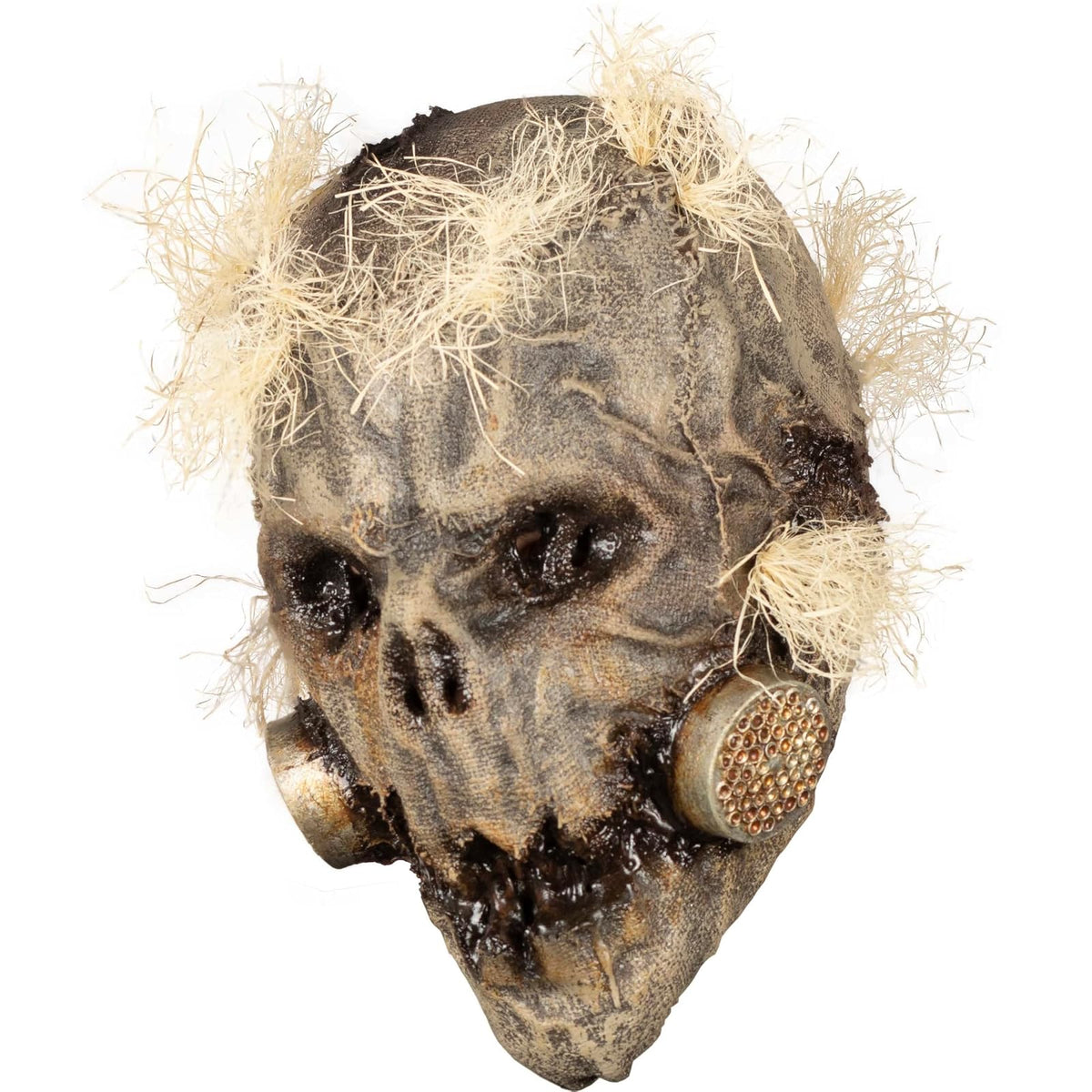 Ghoulish Productions Máscara De Látex Soul Harvester, Accesorio Látex Cosplay Alma Espantapájaros, Disfraz Aterrador para Halloween y Fiestas Temáticas, Cosplay Monstruos Clásicos, Diseño Artesanal