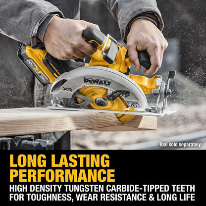 DEWALT Disco de Corte para sierra circular de 8-1/4", corte madera 40D (DWA281440)
