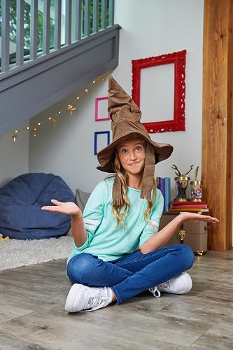 Wizarding World, Sombrero Seleccionador parlante con 15 frases para juegos de simulación de Harry Potter, juguetes para niños a partir de 5 años