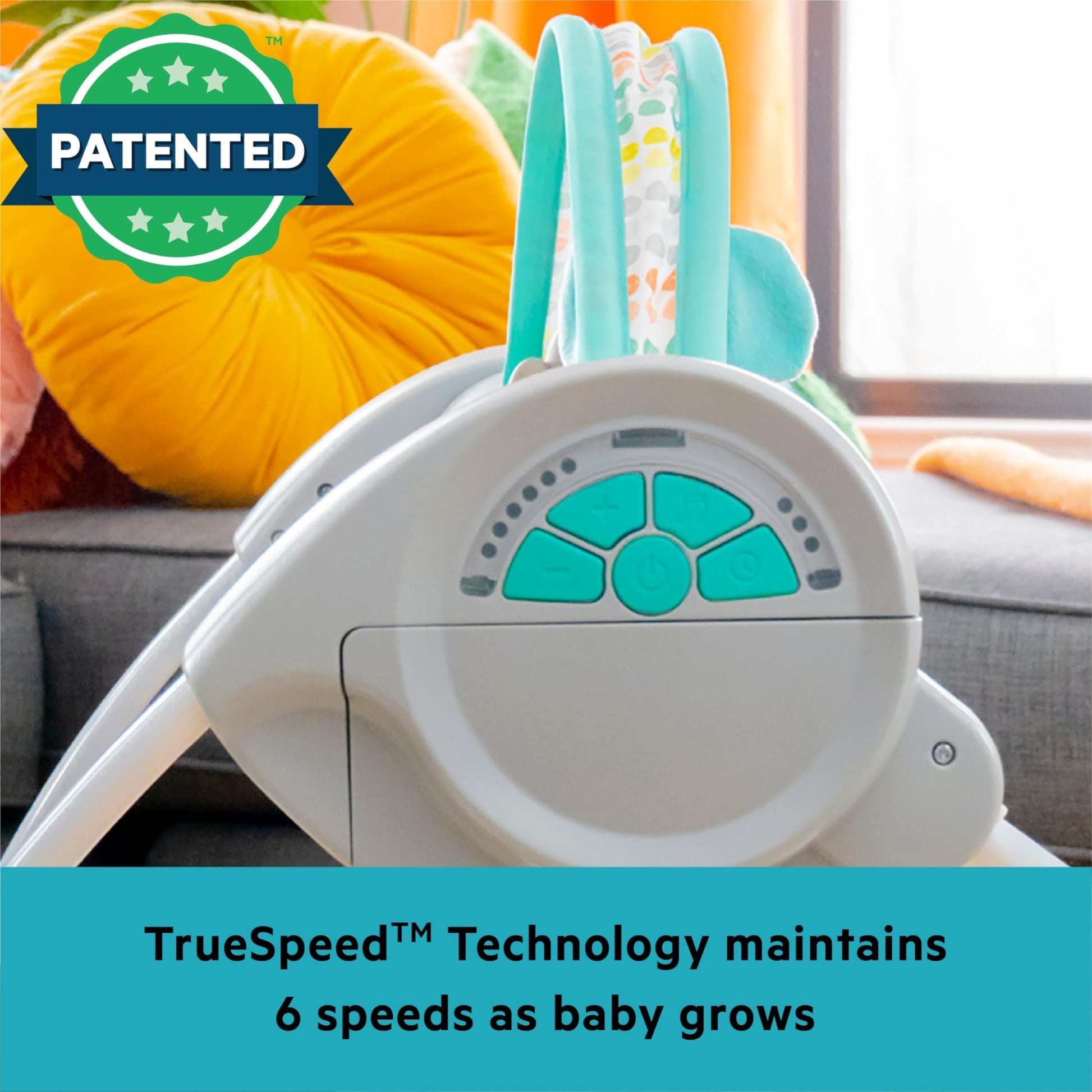 Bright Starts Columpio Automático Portátil para Bebés