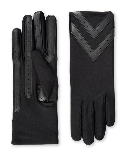 isotoner Guantes de elastano para mujer con visualización táctil para clima frío