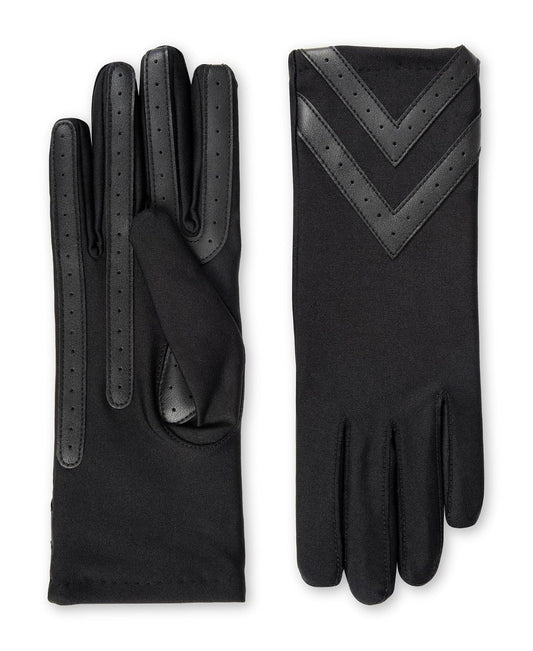 isotoner Guantes de elastano para mujer con visualización táctil para clima frío