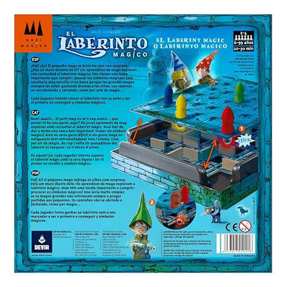 Laberinto Mágico en Español, Juego de Mesa, Devir