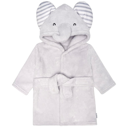 Gerber Albornoz Infantil con Capucha de Tiburón - 0-9 Meses - Elefante gris